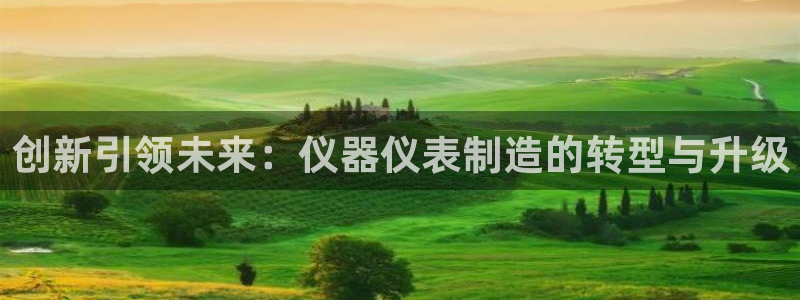 天宏娱乐有限公司：创新引领未来：仪器仪表制造的转型与升级