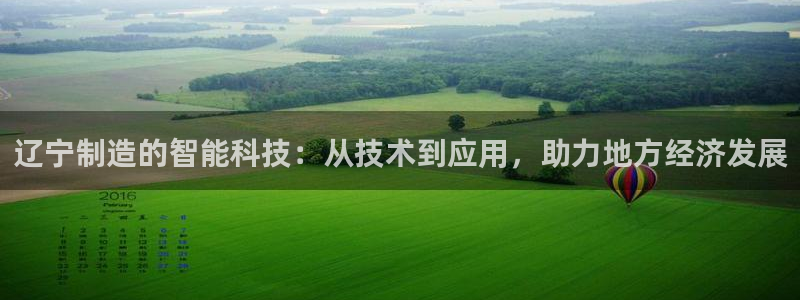 天宏娱乐b 判官：辽宁制造的智能科技：从技术到应用，助力地方