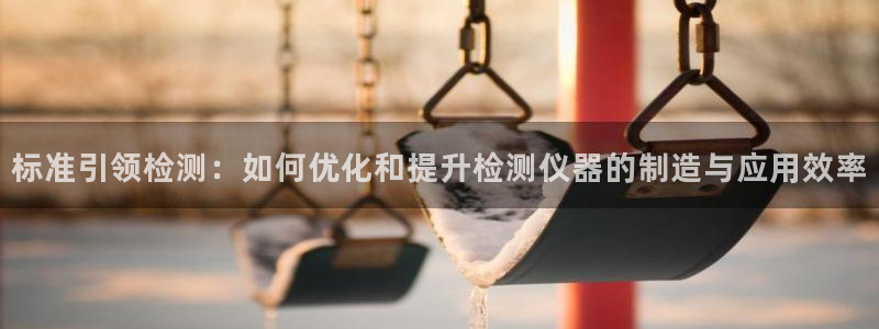 天宏娱乐林叔：标准引领检测：如何优化和提升检测仪器的制造与应