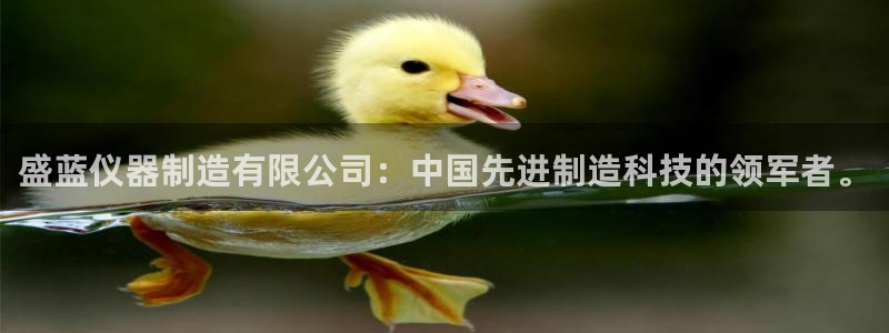 天宏2娱乐主管：盛蓝仪器制造有限公司：中国先进制造科技的领军