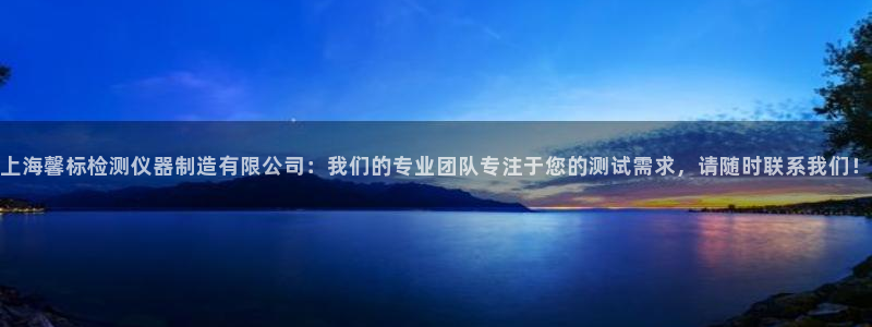 天宏娱乐内部32937：上海馨标检测仪器制造有限公司：我们的