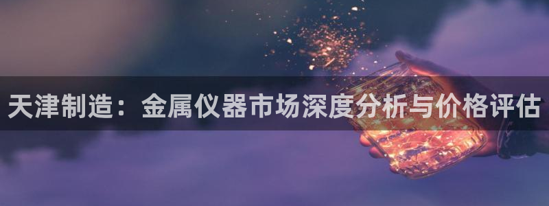 天宏娱乐666直播：天津制造：金属仪器市场深度分析与价格评估