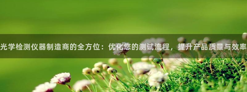 天宏娱乐818：光学检测仪器制造商的全方位：优化您的测试流程